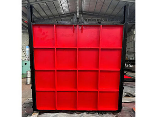 下開式鑄鐵鑲銅閘門 鑲銅止水 下開設(shè)計(jì) 防滲漏 長期耐用｜高可靠性水利啟閉**，適配中小型泵站與排洪工程的性價(jià)比之選實(shí)物圖