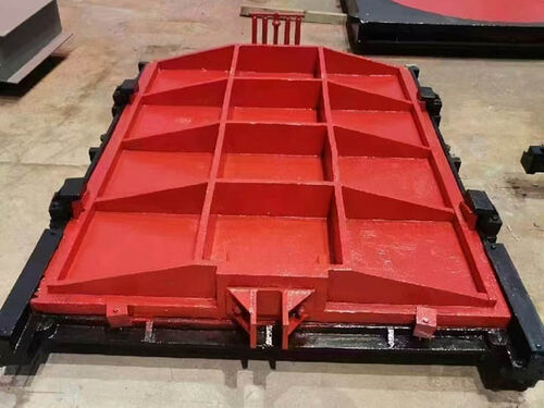 標題：PGZ鑄鐵閘門實測報告：10米抗壓水頭，水庫溢洪道的“定海神針”整體外觀 | 鑄鐵 | 閘門整體結構展示