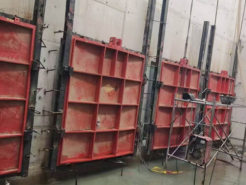 標(biāo)題：下開式鑄鐵鑲銅閘門：農(nóng)田灌溉“防凍裂”神器，一閘搞定排空積水！整體外觀 | 鑄鐵 | 閘門整體結(jié)構(gòu)展示